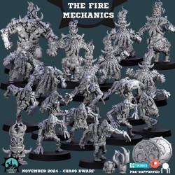 Equipe de Nains du Chaos - The Fire Mechanics