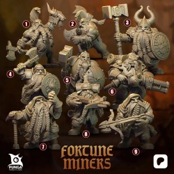 Fortune Miners - 28mm