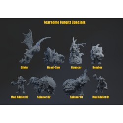 The fearsome fungitz - complete team