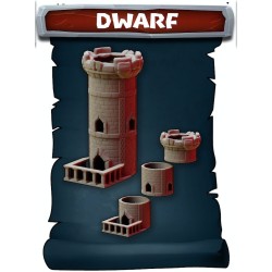 Dice tower - Dwarf