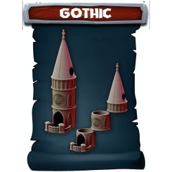 Dice tower - Gothic