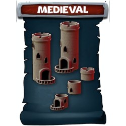 Dice tower - Medieval