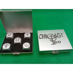 Set of  Metal Dice - Chicast Prod