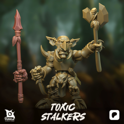 Forest Goblin Warlord Toxic Stalkers